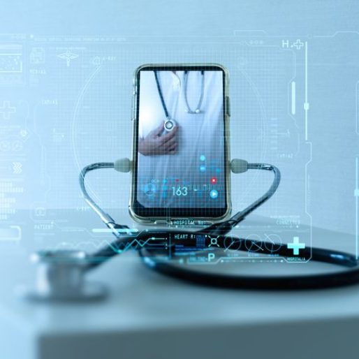 Tele,Medicine,Concept,medical,Doctor,Online,Communicating,The,Patient,On,Vr